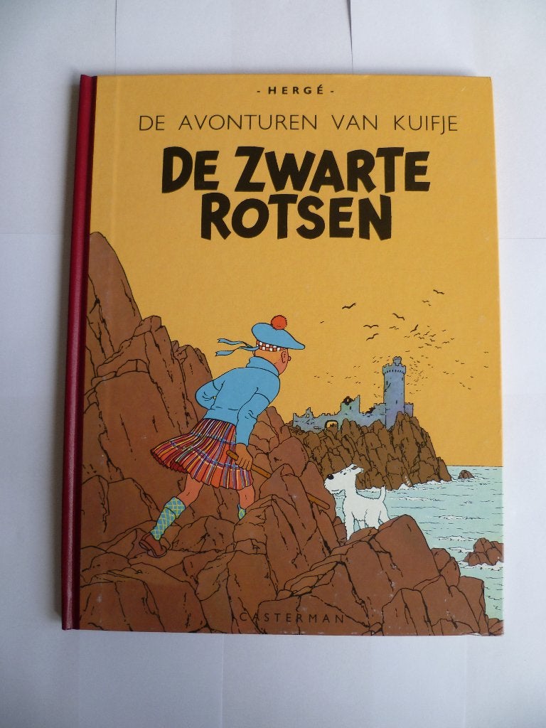 KUIFJE 1E DRUK FACSIMILE UITGAVE"DE ZWARTE ROTSEN"UIT 1996, Enlèvement ou Envoi, Une BD, Comme neuf, Hergé