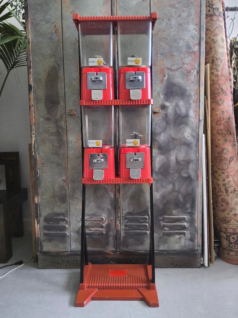 Brabo Capsule automaat retro Draaiautomaat Ballenautomaat, Verzamelen, Ophalen, Gebruikt