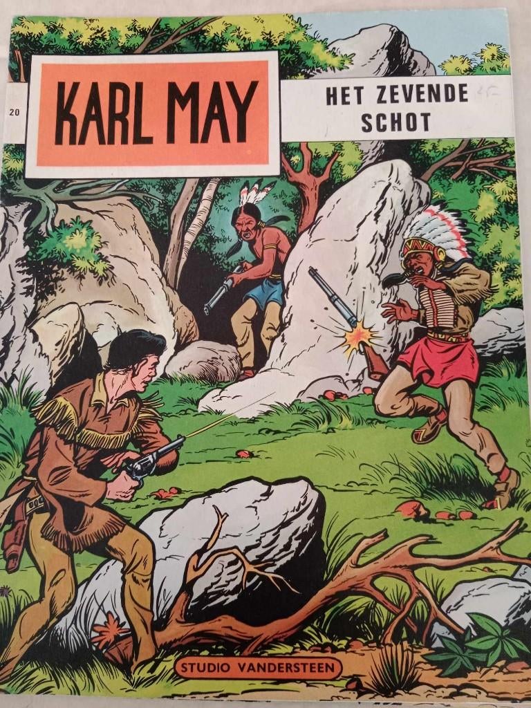 Karl May, Boeken, Meerdere stripboeken, Ophalen of Verzenden, Gelezen, Willy Vandersteen