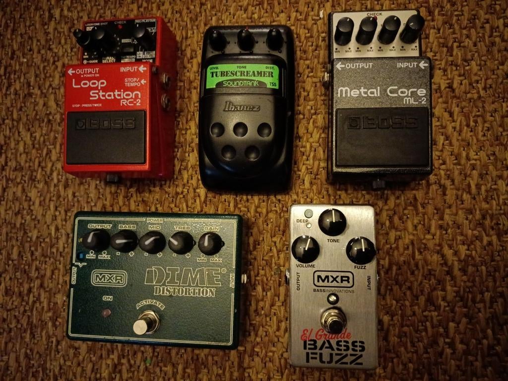 Pédales pour guitare et basse, Musique & Instruments, Envoi