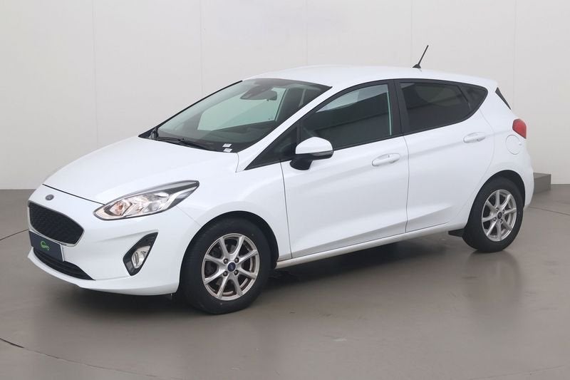 Ford Fiesta business ecoboost 100 powershift, Auto's, Ford, Automaat, Overige bekleding, Wit, 100 pk