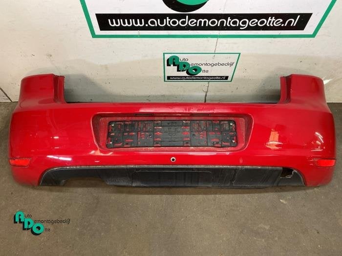 Achterbumper van een Volkswagen Golf (Golf 09-) (LY3D), Gebruikt, -, Volkswagen, -