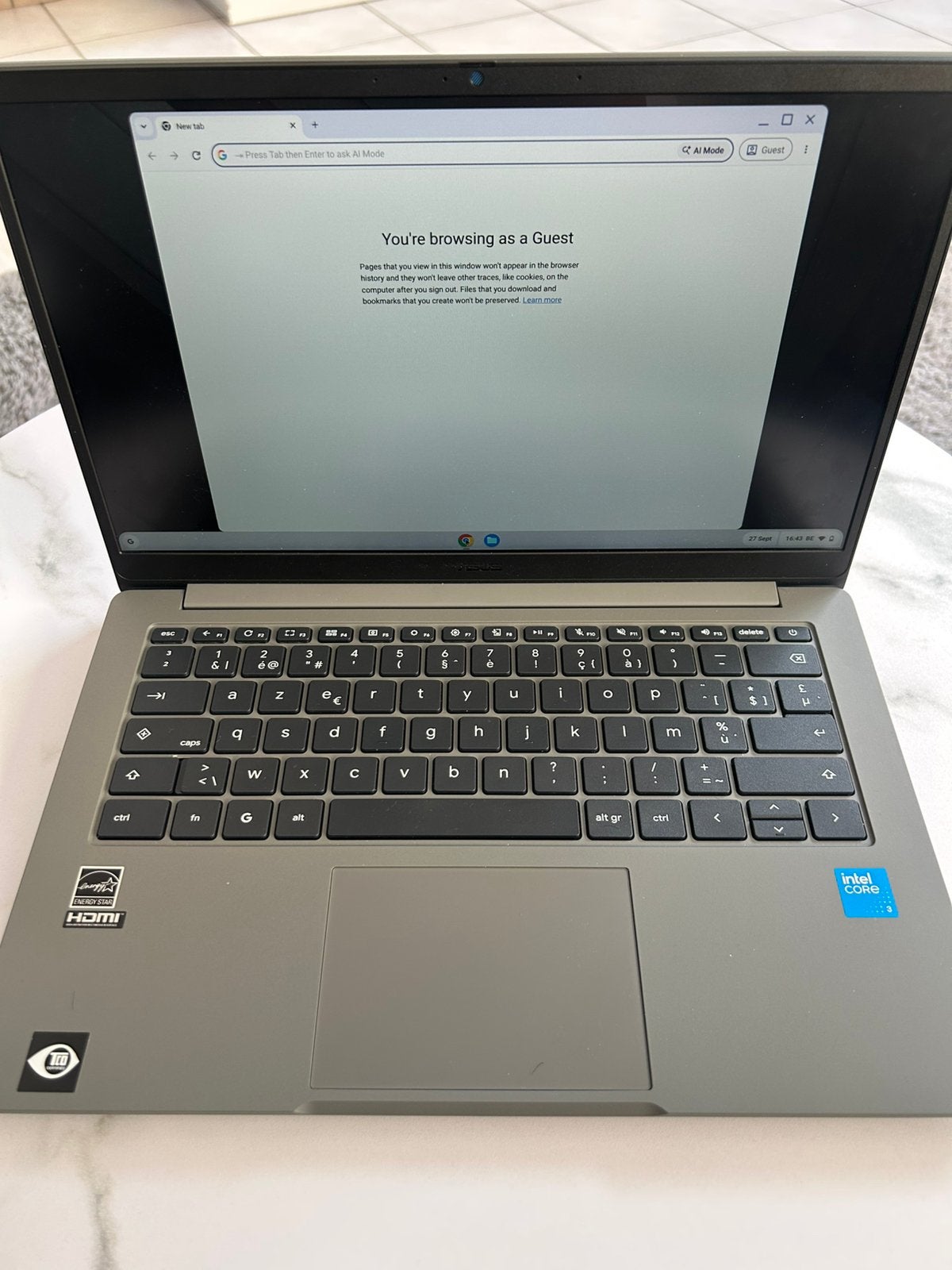 Asus chromebook plus, Computers en Software, Ophalen, Nieuw
