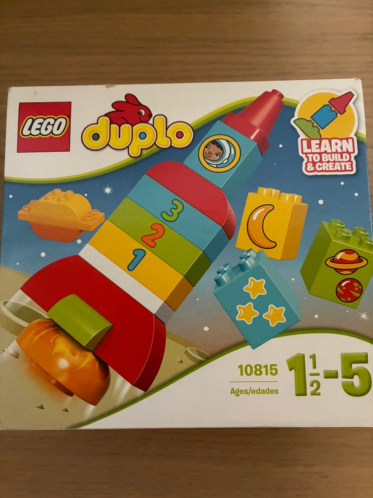 Lego Duplo ‘Mijn eerste raket’ set nr10815, Ophalen, Gebruikt