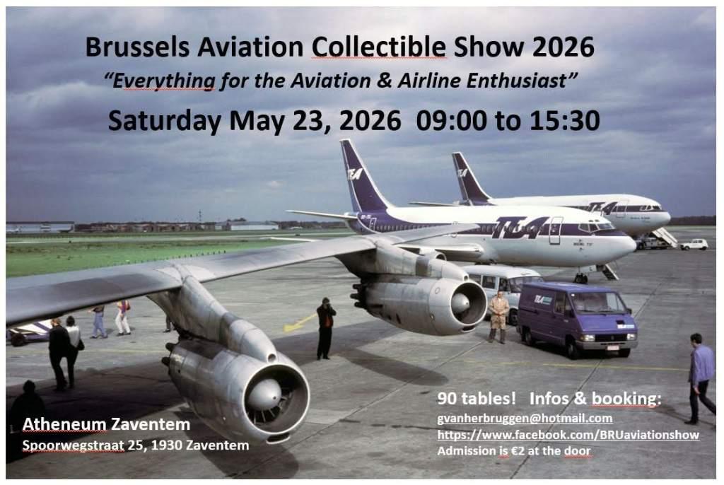 Brussels Aviation Hobby Fair, Ophalen of Verzenden, Gebruikt, Overige typen