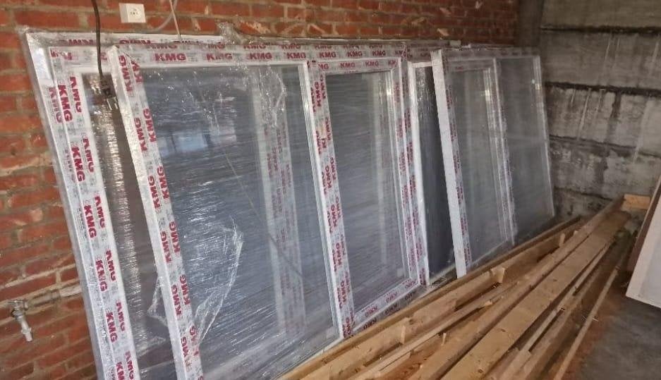 PVC ramen en vensters, Doe-het-zelf en Bouw, Ophalen, Nieuw, Dubbelglas