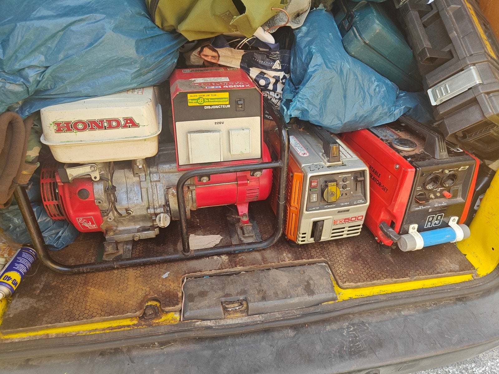Générator honda, Doe-het-zelf en Bouw, Aggregaten, Ophalen of Verzenden, Benzine