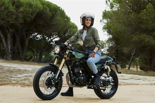 BULLIT Bluroc Spirit 125cc  cafe racer STOCKDEAL, Entreprise, Jusqu'à 11 kW, Permis Moto A1 minimum, Neuf