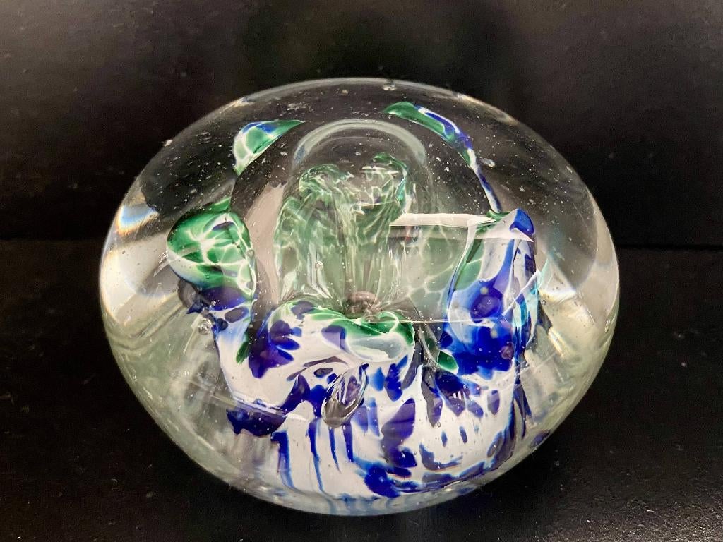 Val saint Lambert Presse papier Sulfure Diamètre 7 cm, Enlèvement ou Envoi