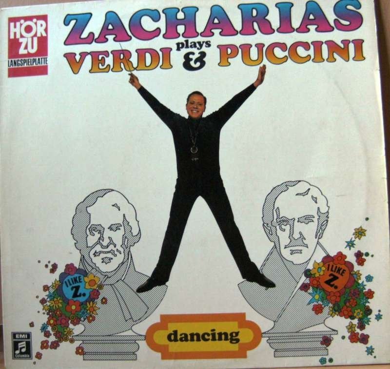 LP Helmut Zacharias plays Verdi & Puccini, Cd's en Dvd's, Vinyl | Klassiek, LP, Verdi, Opera of Operette, Ophalen of Verzenden