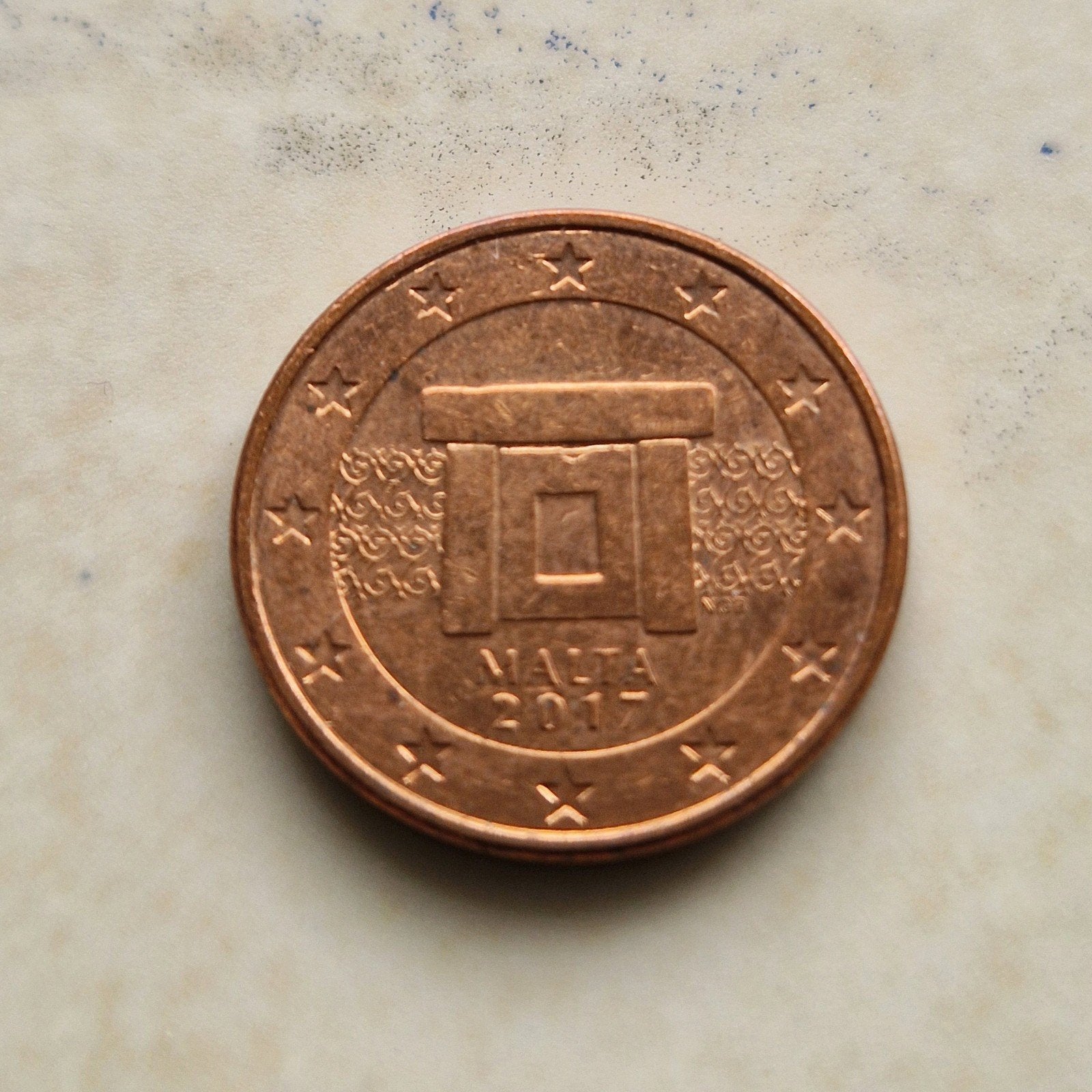 2017 Malta , 1 Euro Cent Coin, Timbres & Monnaies, Monnaies | Europe | Monnaies euro, Enlèvement ou Envoi, Malte, 1 euro