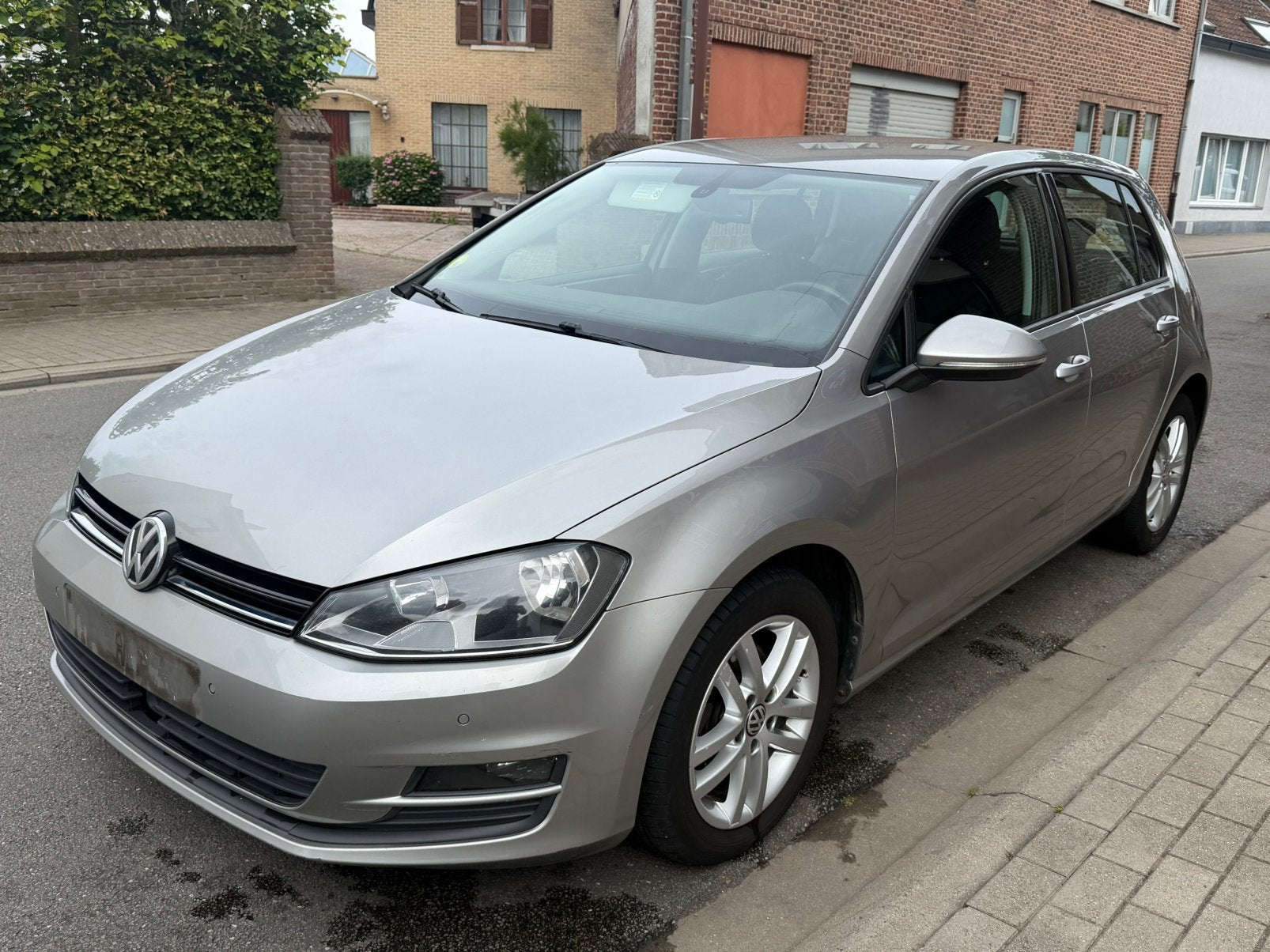 VW Golf 7 DSG 1.6 TDI 2013, Automaat, Euro 5, Stof, Zwart