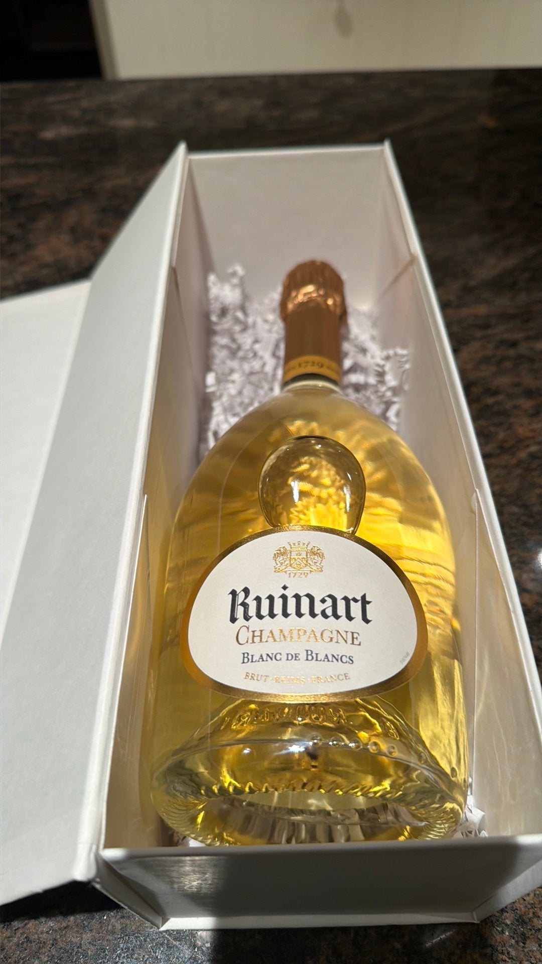 RUINART CHAMPAGNE BLANC DE BLANCS, Ophalen