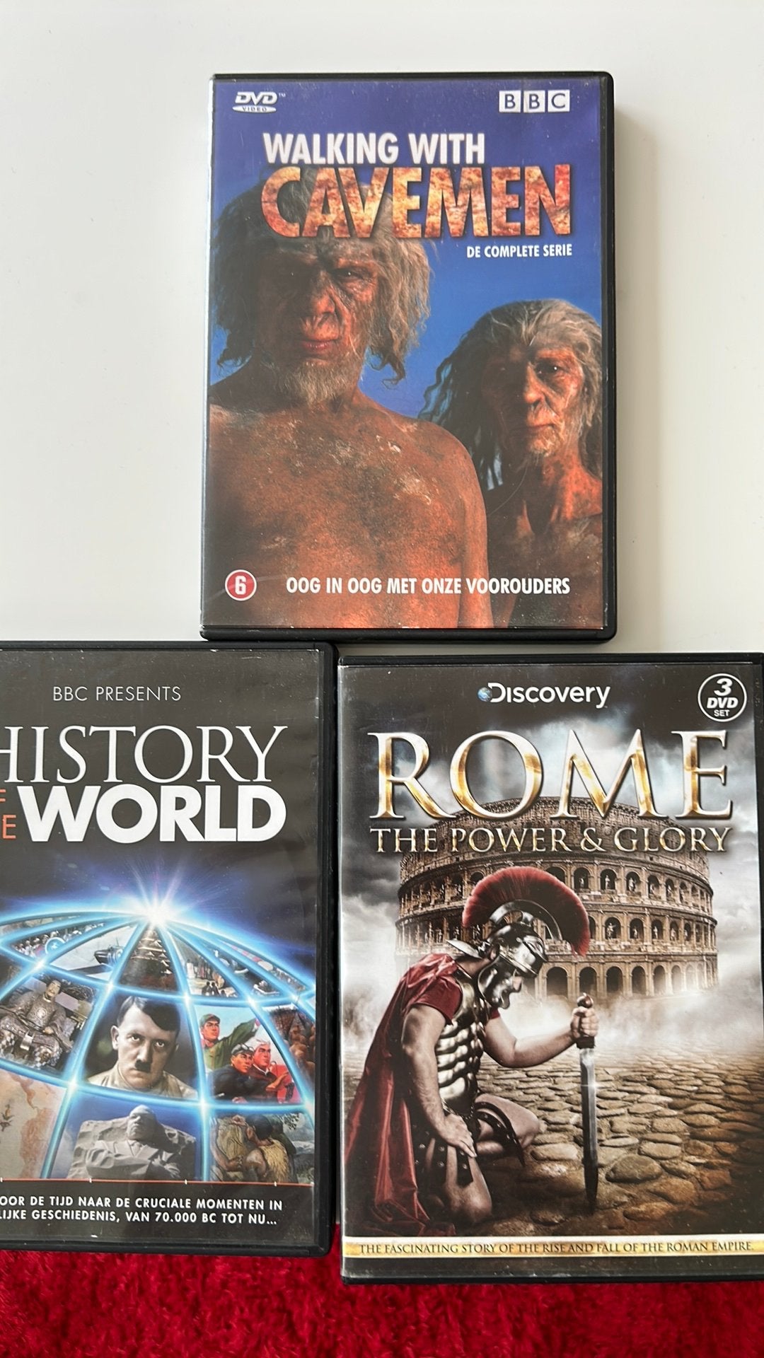 Dvd 3 stuks geschiedenis, CD & DVD, DVD | Documentaires & Films pédagogiques, Enlèvement ou Envoi, Comme neuf