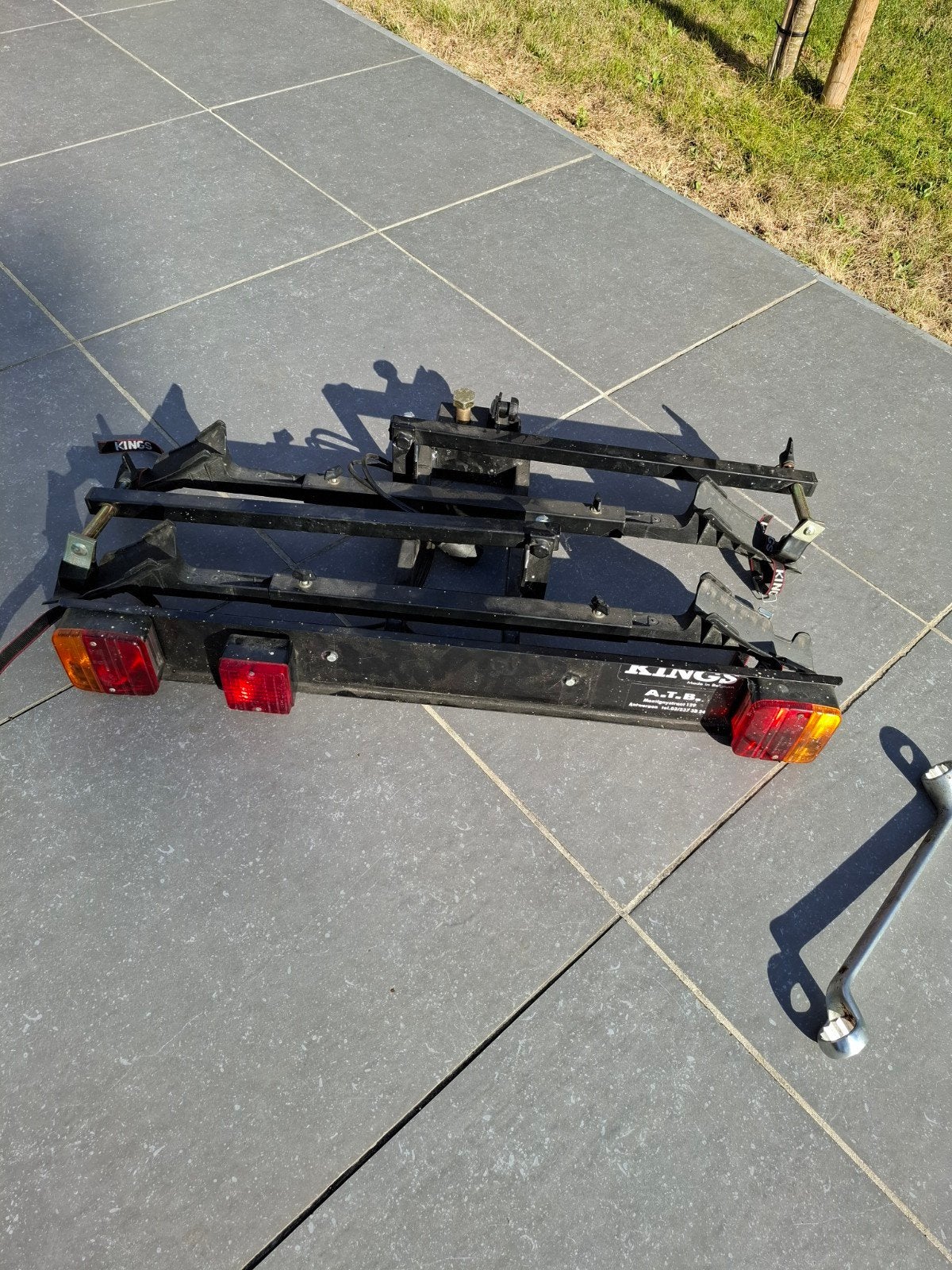 Fietsendrager Kings, Auto diversen, Ophalen, Gebruikt, Elektrische fiets, 2 fietsen
