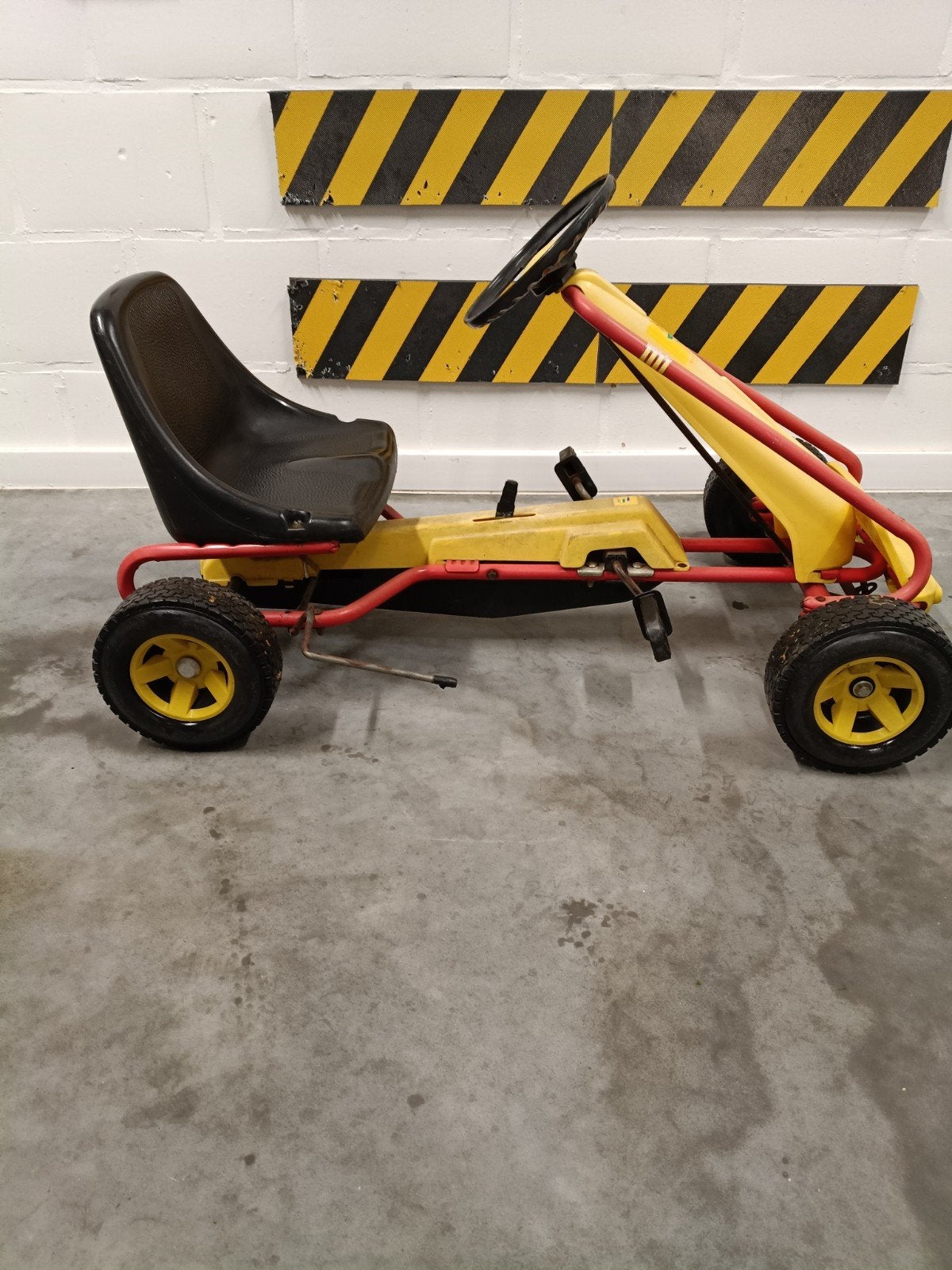 Gocart kettler, Ophalen