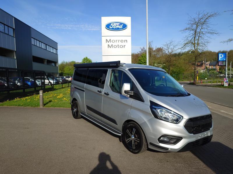 Ford Transit Custom Nugget L2 Active A6 2.0 TD 150pk OC0726, Autos, Autres couleurs, Noir, Diesel, Automatique