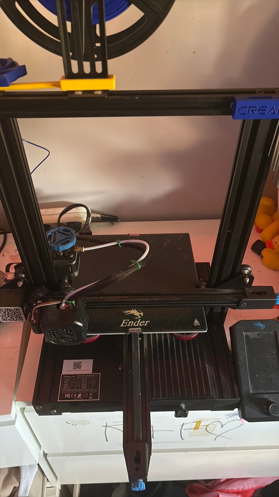 3D printer Creality Ender-3 V2, Computers en Software, 3D Printers, Ophalen, Gebruikt, Filament