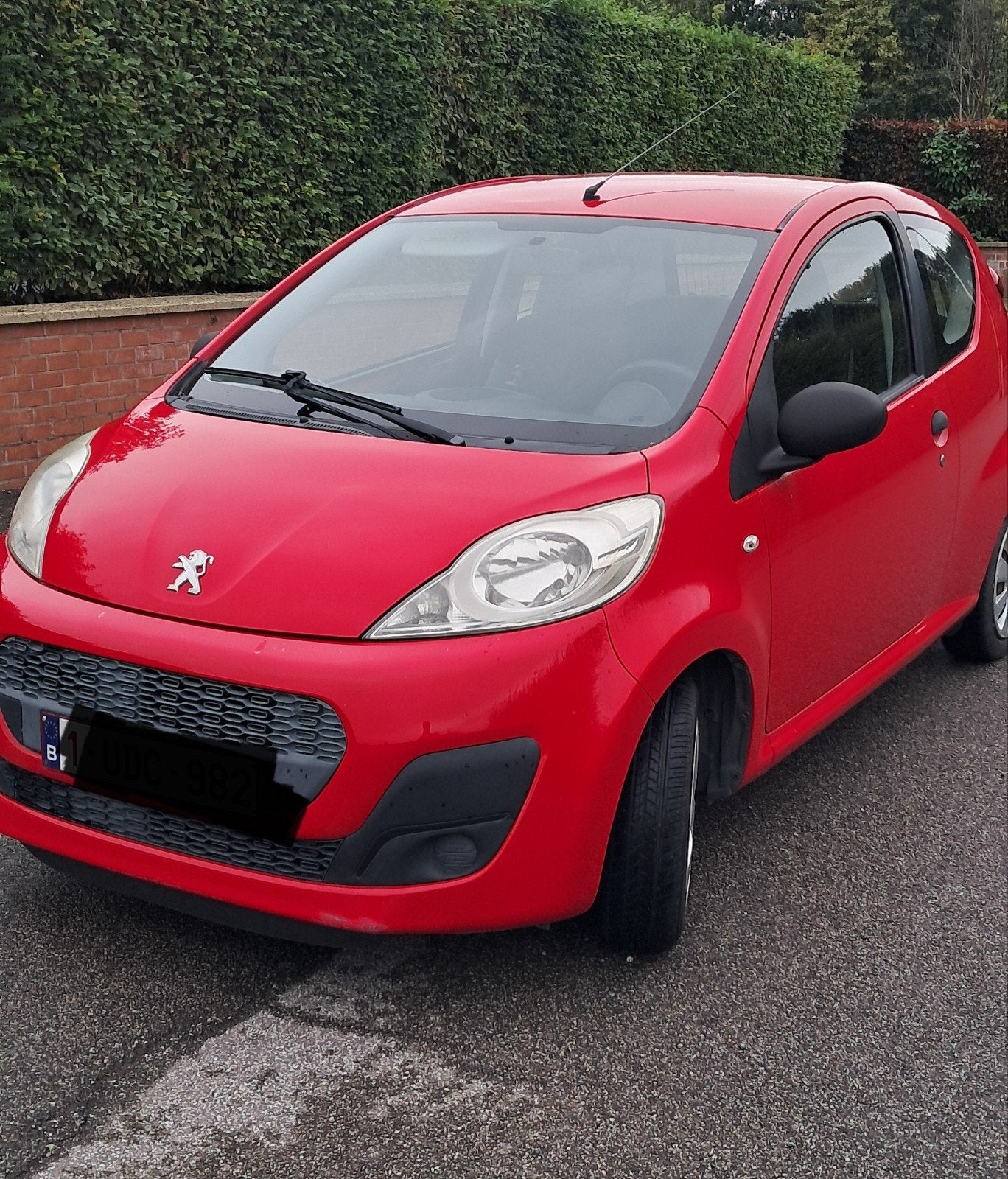 peugeot 107,, Autos, Rouge, Euro 5, Achat, Boîte manuelle