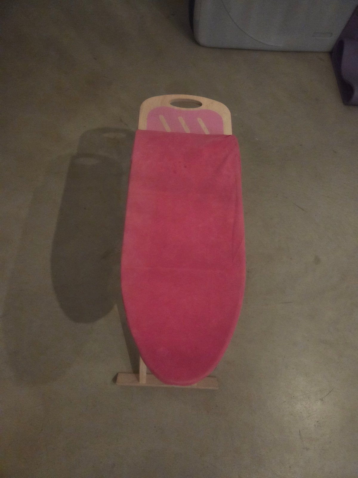 Houten strijkplank voor pop, Ophalen