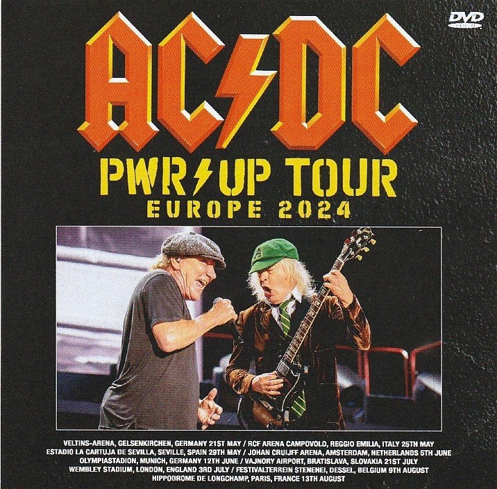 DVD - AC/DC - Power-up Tour 2024, Ophalen of Verzenden, Hardrock, Import
