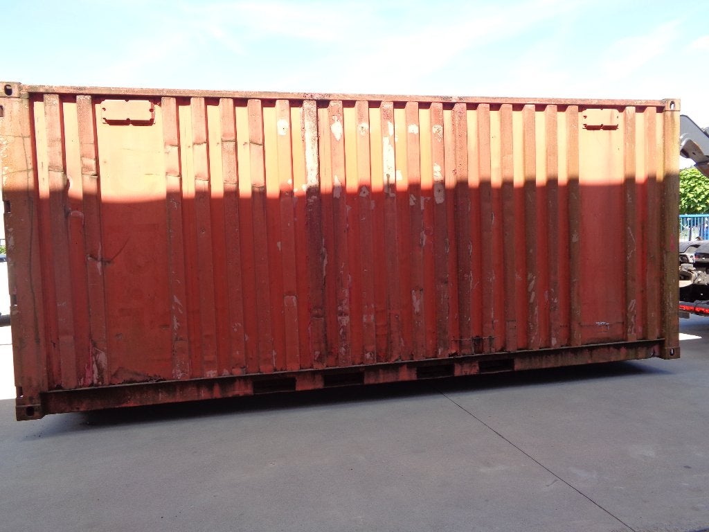 Zeecontainer 20 FT, Enlèvement
