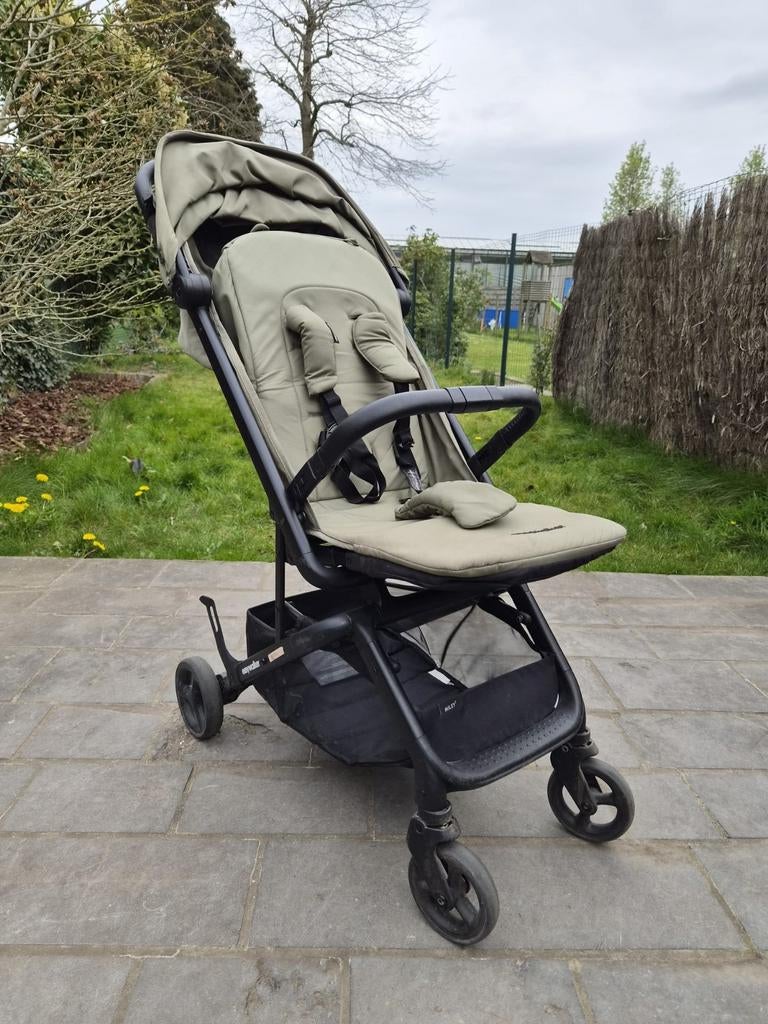 Buggy Easywalker Miley 2 kleur sage green, Ophalen, Gebruikt, Overige merken, Verstelbare rugleuning