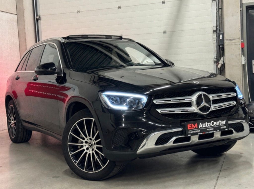 Mercedes GLC 300e PHEV Exclusive Full Pano-360CAM-Burmester, Automaat, Zwart, Leder, 5 zetels