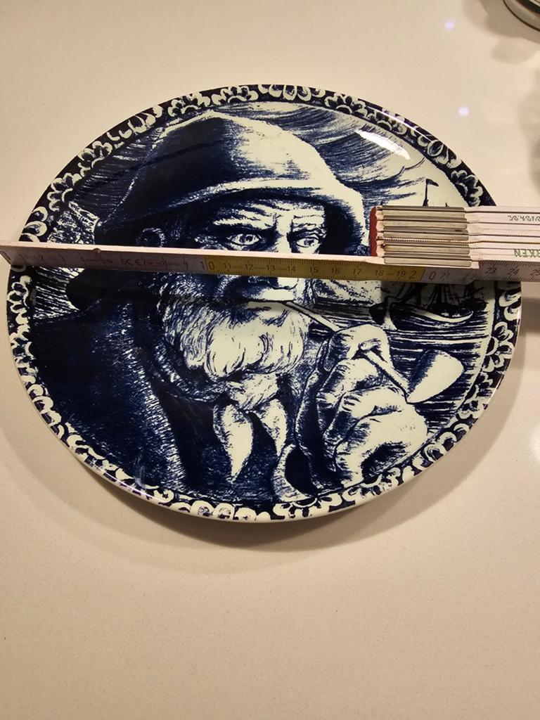 Bord delft te koop, Ophalen