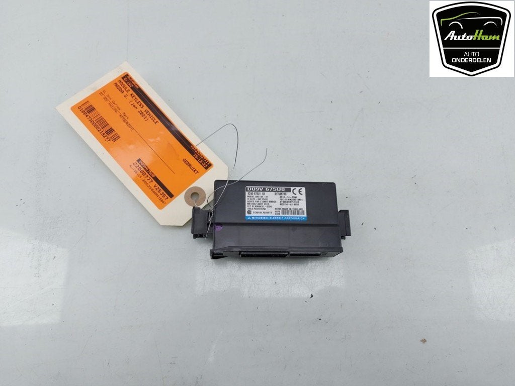 MODULE KEYLESS VEHICLE Mazda 2 (DJ / DL) (|D09V675U0|), Info@mitsubishi-motors.de, MITSUBISHI, Mazda, Utilisé