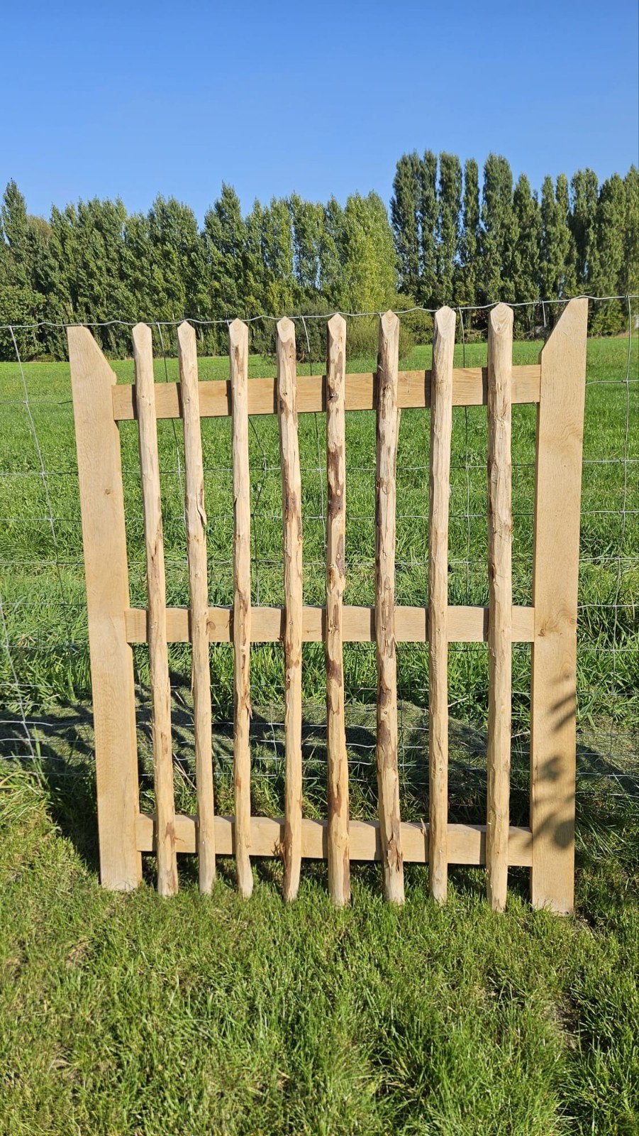 NIEUW Kastanje Hek 120cm hoog, 100cm breed, Tuin en Terras, Ophalen, Nieuw, Hout, Tuinhek