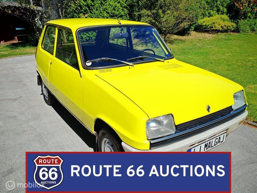 Renault 5 TL | 1974 | Route 66 Auctions, Autos, Achat, Entreprise, Autre carrosserie, Essence