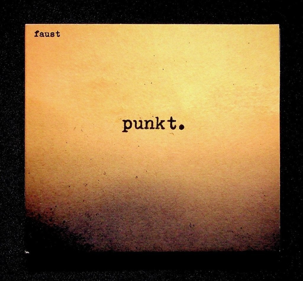 Faust - Punkt, Cd's en Dvd's, Overige genres, Ophalen of Verzenden, Zo goed als nieuw, Digipak