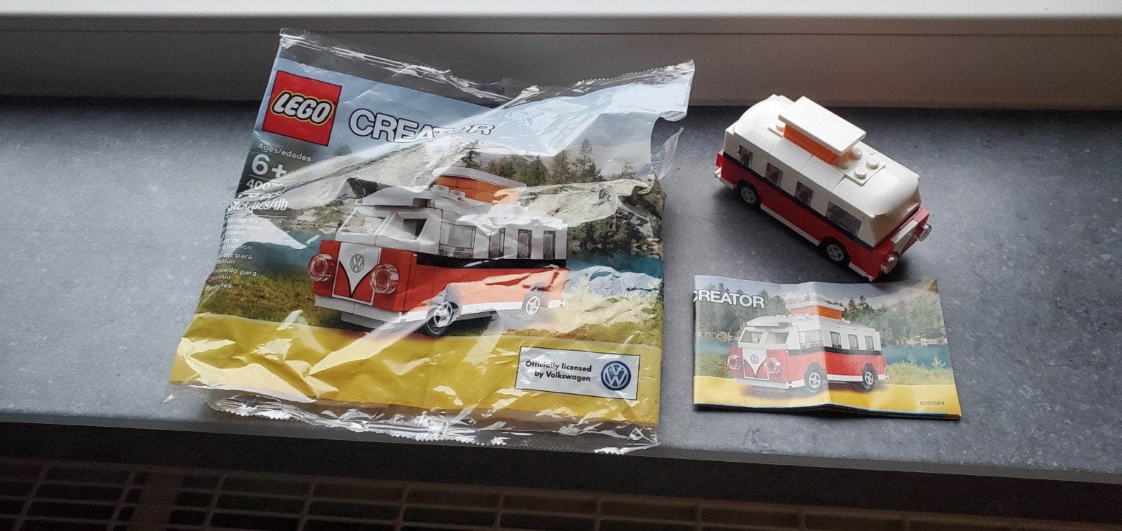 Lego 40079 creator volkswagen T1

Compleet met zakje en inst, Enlèvement ou Envoi, Complet, Lego, Creator