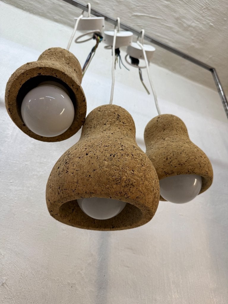 Captain Cork Lampen, Huis en Inrichting, Ophalen, Natuurlijk materiaal, Zo goed als nieuw, E27 (groot)