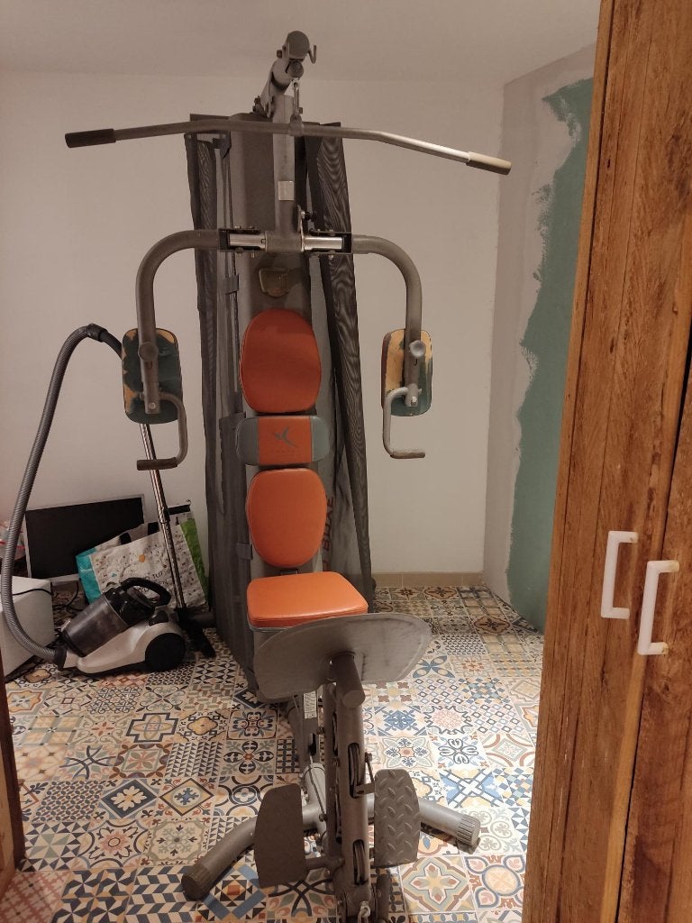 Appareil musculation, Enlèvement, Utilisé, Bras