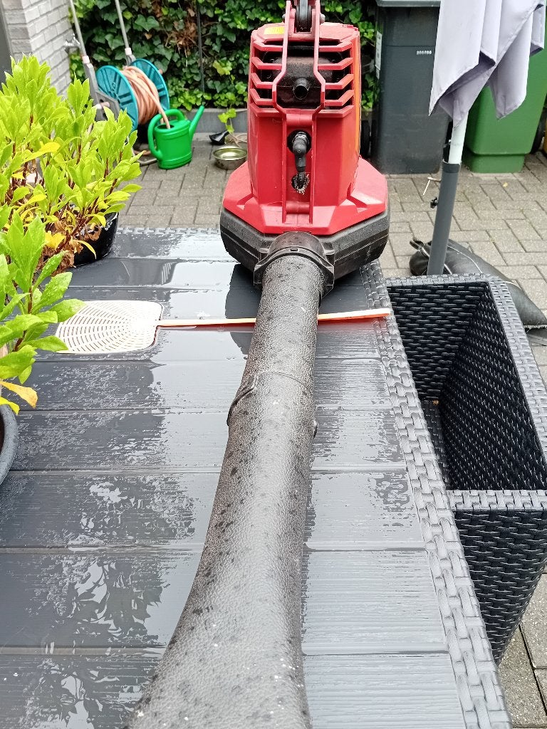 bladblazer ( JONSERED )bv32, Tuin en Terras, Bladblazers, Ophalen, Benzine, Gebruikt, Handgedragen
