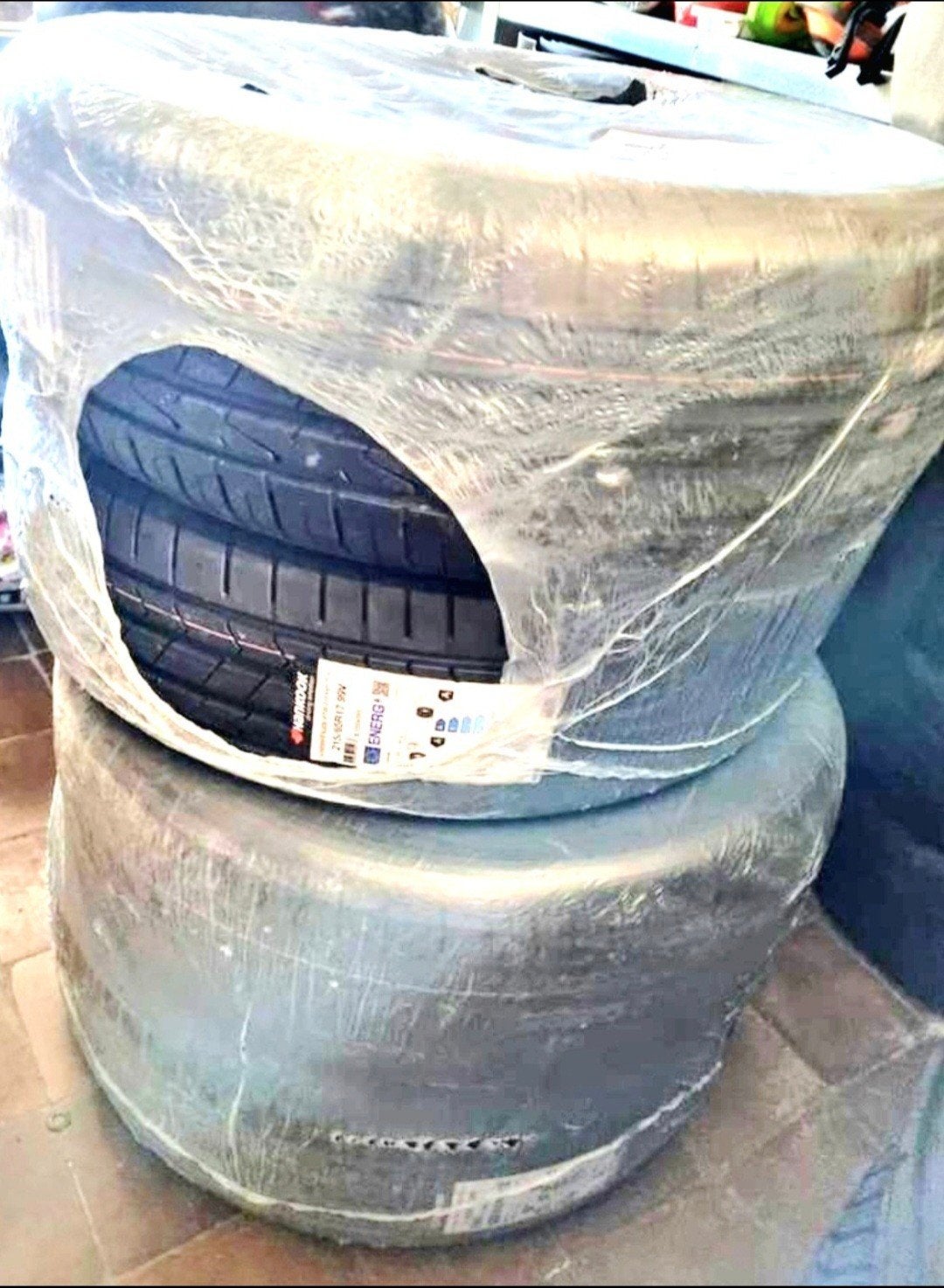4 Pneus HANKOOK ÉTÉ 215 /65 R17 99v, Neuf, 215 mm, Véhicule de tourisme, Pneus été