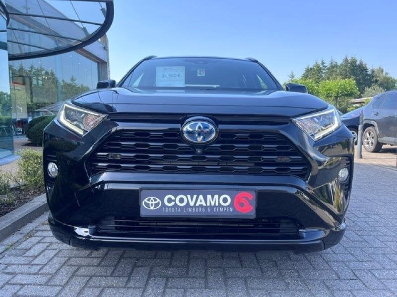 Toyota rav4 RAV4  5DRS 2.5 HYBRID E-CVT BLACK EDITION, Auto's, 131 kW, Zwart, 5 deurs, Hybride Elektrisch/Benzine
