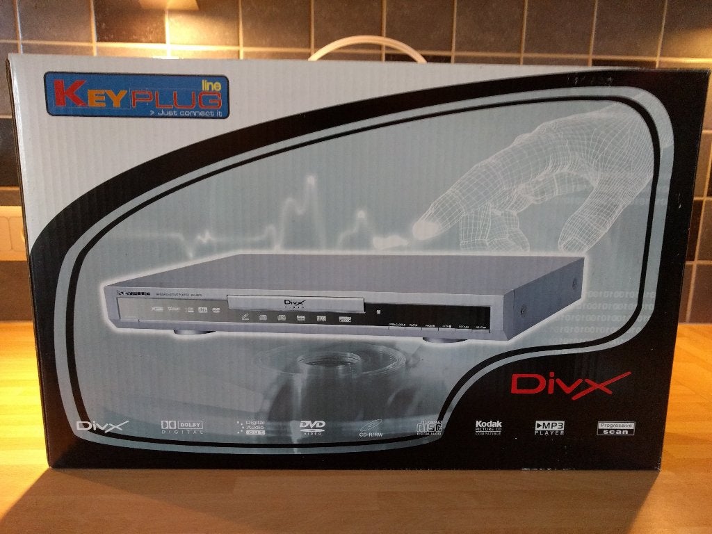 Lecteur DVD KeyPlug KP-4810, TV, Hi-fi & Vidéo, Enlèvement ou Envoi, Comme neuf, Lecteur DVD, Autres marques