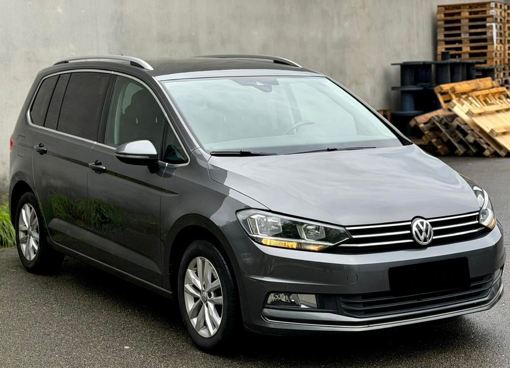 Volkswagen Touran Autom. 7-Zit 1.6tdi Euro6/Navi/Keyless/Acc, Cuir, Euro 6, Entreprise, 7 places