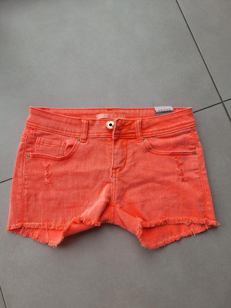 Short J Welly, J Welly, Kort, Oranje, Ophalen of Verzenden