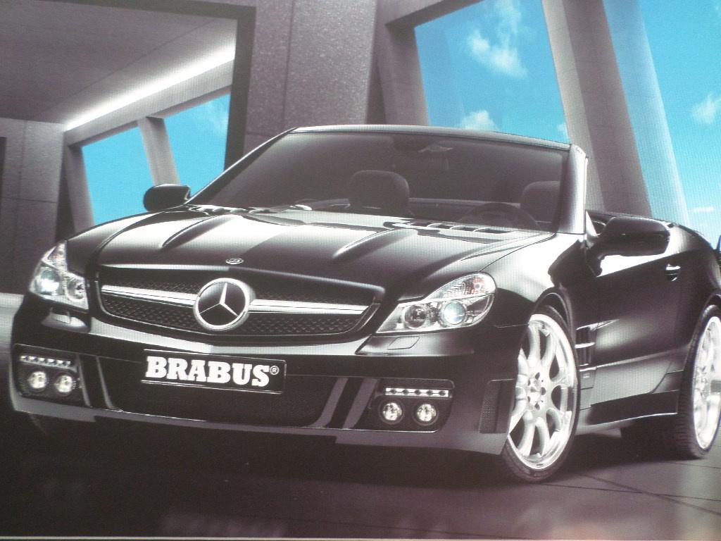 Brochure de la Mercedes Brabus SL 2008, Enlèvement ou Envoi, Mercedes