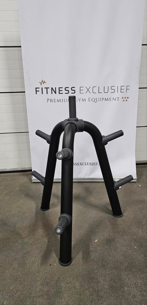 Technogym noir — Support de rangement Plaques de musculation, Enlèvement, Utilisé, Bras, Plaques d'haltères