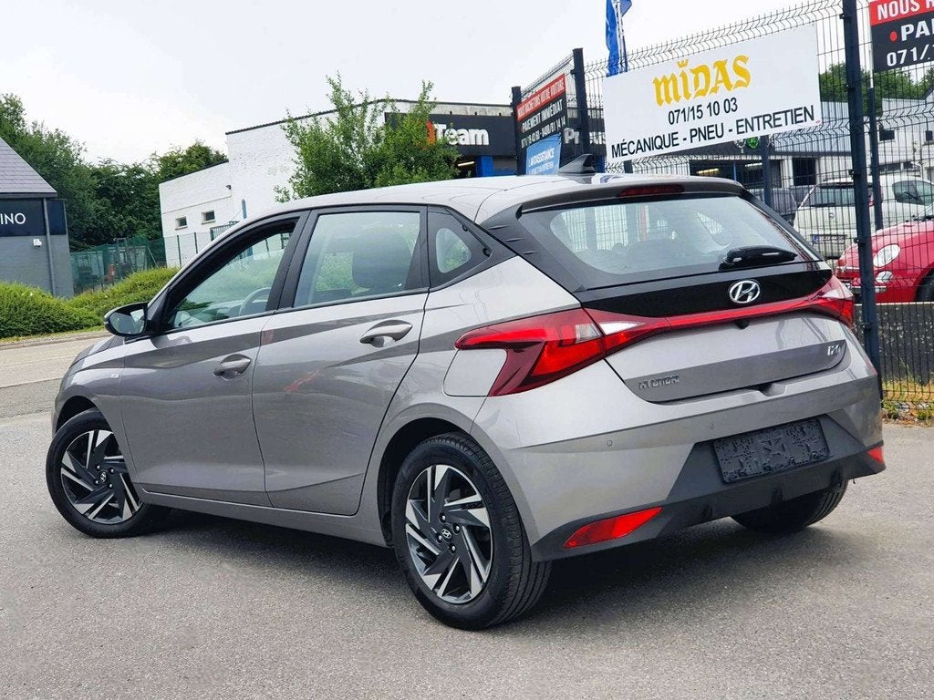 Hyundai i20 🟢1.0 T-GDi MHEV 101CV - GPS - CAMERA - 1ER PR, Voorwielaandrijving, Stof, Gebruikt, Euro 6