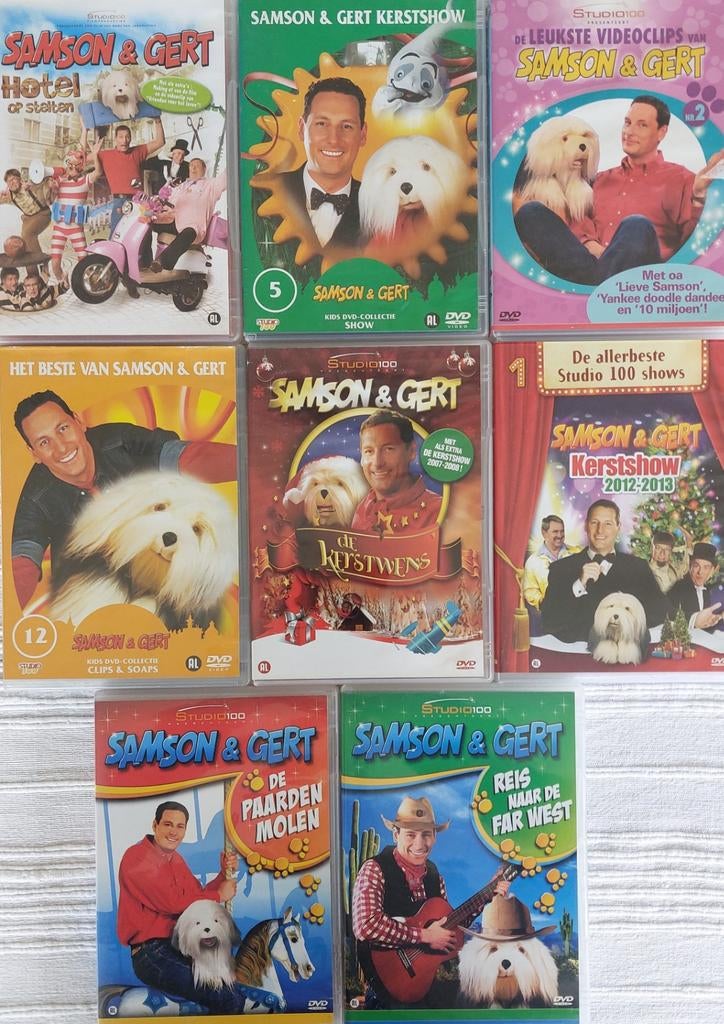 Dvd's Samson en Gert, Ophalen of Verzenden