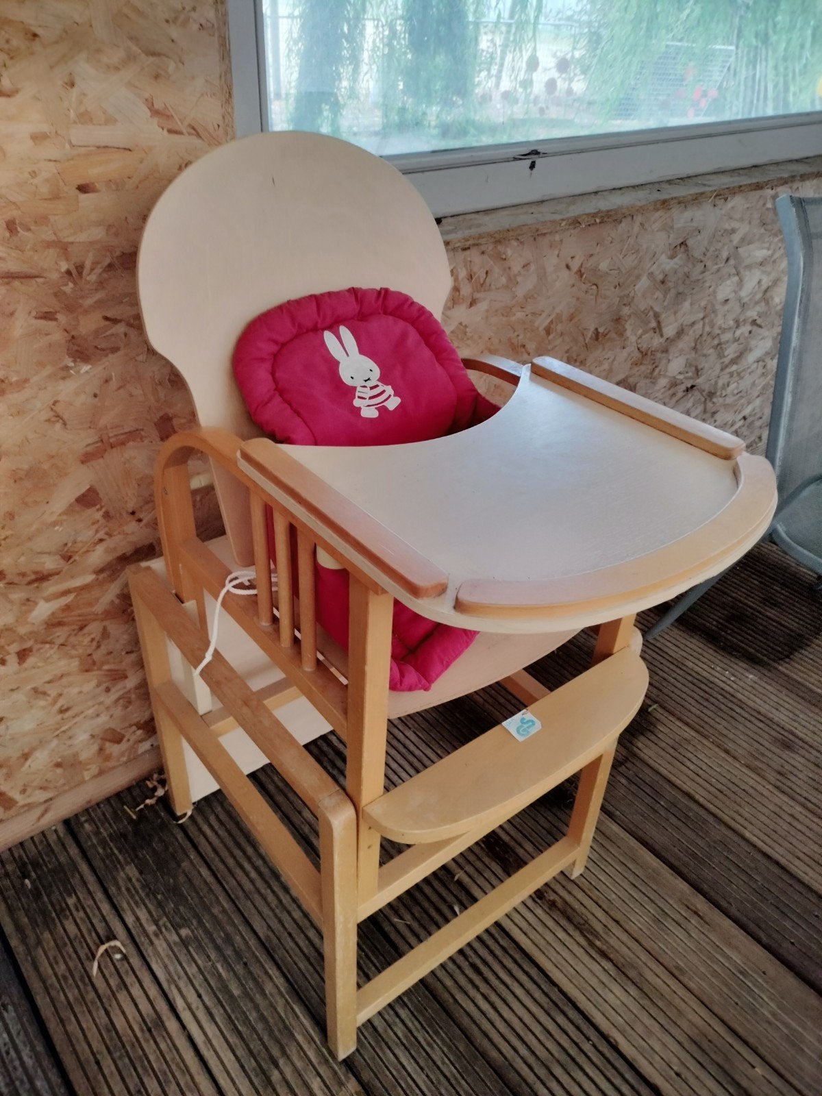kinderstoel, Enlèvement