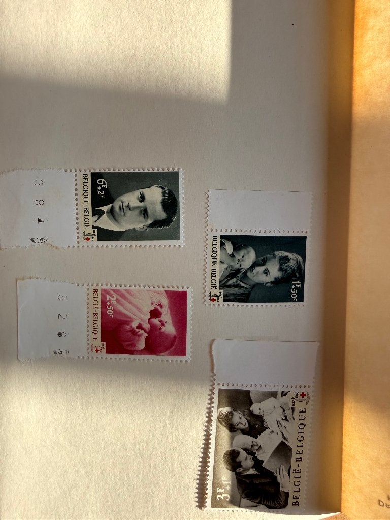 belle collection de timbres Belges, Timbres & Monnaies, Timbres | Europe | Belgique, Enlèvement ou Envoi, Non oblitéré, Gomme originale
