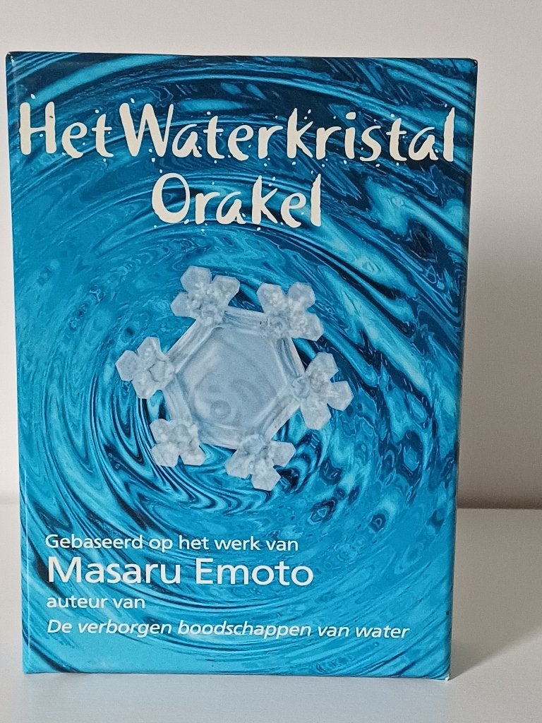 Waterkristal orakel  -  Masuru Emoto, Livres, Tarot ou Tirage de Cartes, Enlèvement ou Envoi, Masuru Emoto, Comme neuf