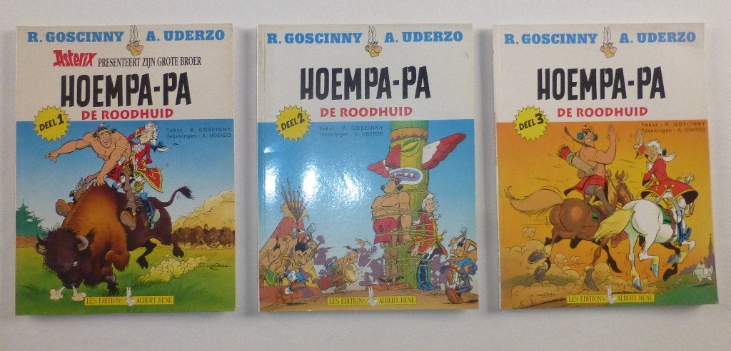 Hoempa-Pa deel 1-2-3 (softcover), Boeken, Meerdere stripboeken, Ophalen, Zo goed als nieuw